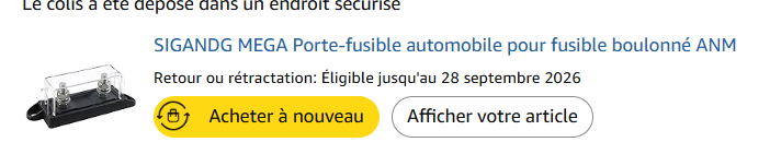 Capture d’achat 1 fournie par le propriétaire